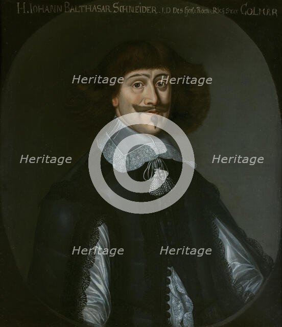 Johann Balthasar Schneider, c17th century. Creator: Anon.