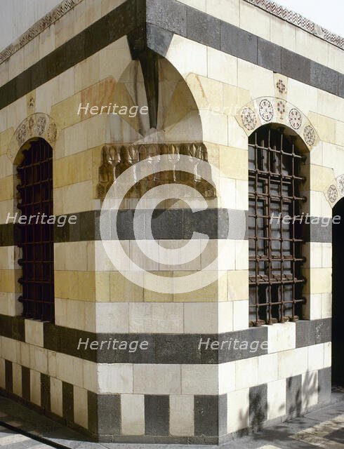 Architectural detail, Azam Palace, Damascus, Syria, Ottoman style, 2001. Creator: LTL.
