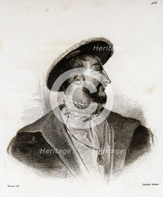 Francis I (1494-1547), King of France.