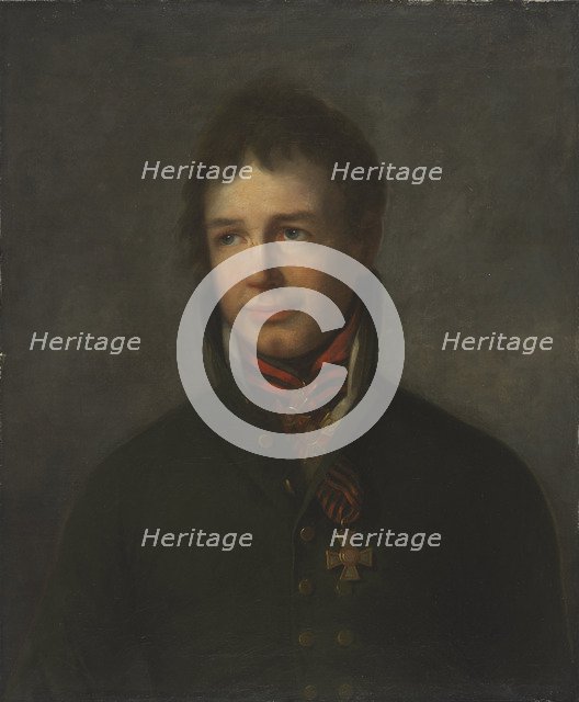 Portrait of the admiral and explorer Ivan Krusenstern (Adam Johann Ritter von Krusenstern) (1770-184 Artist: Giraud, Pierre François Eugène (1806-1881)