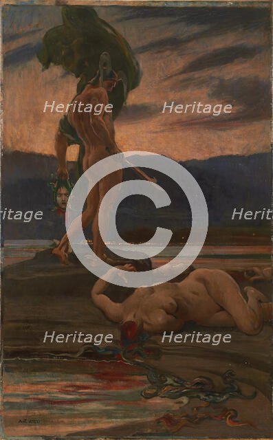 Medusa decapitata. Creator: Rizzi, Antonio (1869-1940).