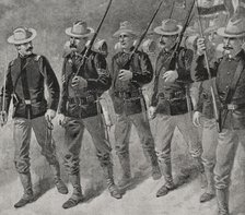 Spanish-American War (1898): United States Army, 13th Infantry Regiment, 1898. Creator: Unknown.