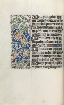 Book of Hours (Use of Rouen): fol. 48v, c. 1470. Creator: Master of the Geneva Latini (French, active Rouen, 1460-80).