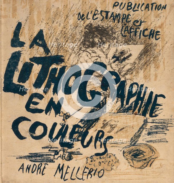 André Mellerio. La lithographie originale en couleurs , 1898. Creator: Bonnard, Pierre (1867-1947).