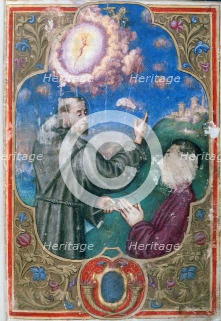 St Francis and the Doge Francesco Dona, Order of the Doge, 1548. Artist: Unknown