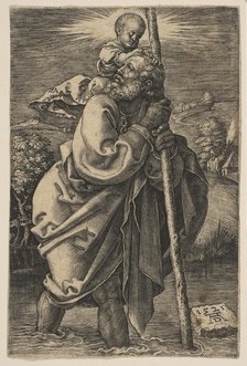 Saint Christopher Facing Left (copy).n.d. Creator: Unknown.