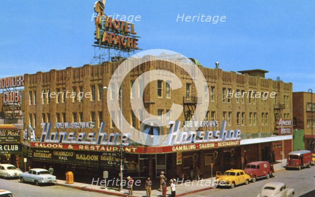 The Horseshoe Club, Las Vegas, Nevada, USA, 1956. Artist: Unknown