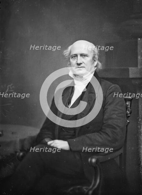 Chancellor Isaac Ferris, between 1855 and 1865. Creator: Unknown.