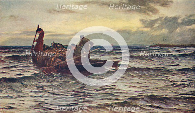 'Their Only Harvest', c1875, (1904). Artist: Colin Hunter.