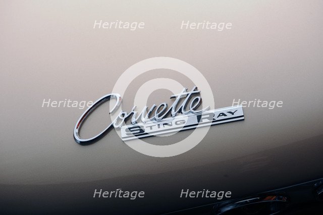 Chevrolet Corvette Stingray convertible 1964. Artist: Simon Clay.