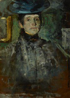 Self-Portrait, c1908. Creator: Olga Boznanska.