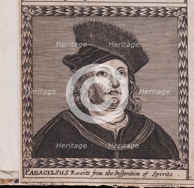 Paracelsus (From: The order of the Inspirati), 1659. Artist: Anonymous  