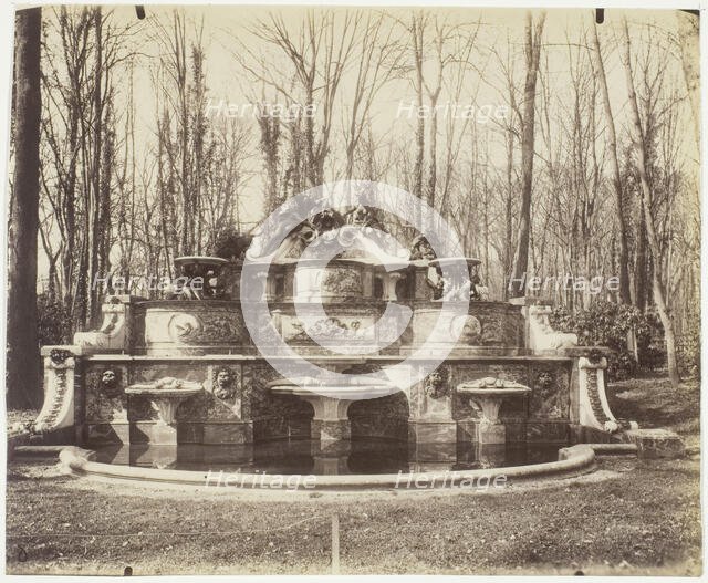 Versailles, Grand Triannon (Buffet par Mansard), 1902. Creator: Eugene Atget.