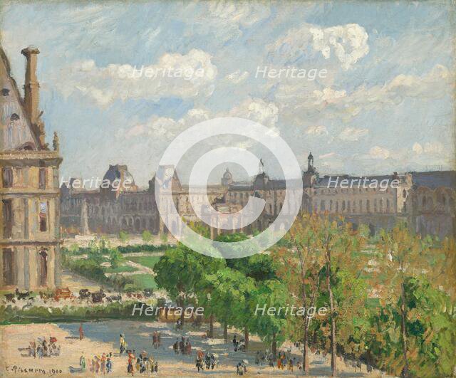 Place du Carrousel, Paris, 1900. Creator: Camille Pissarro.