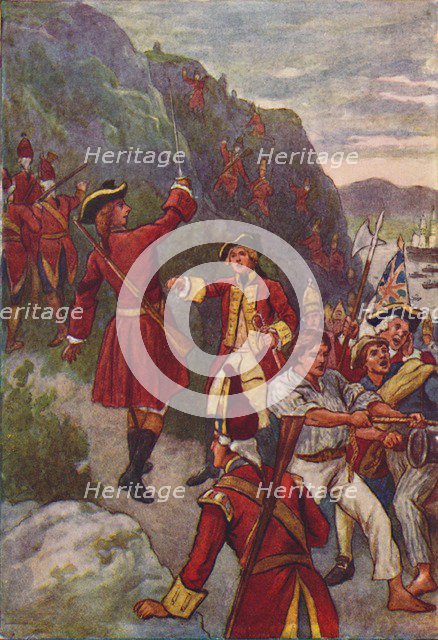 'The Capture of Quebec', 1916. Artist: John Jellicoe.