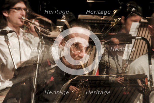 Jazz ensemble, 2010. Artist: Alan John Ainsworth.