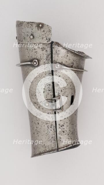 Defense for the Lower Left Forearm (Vambrace), Italian, ca. 1400-1425. Creator: Unknown.
