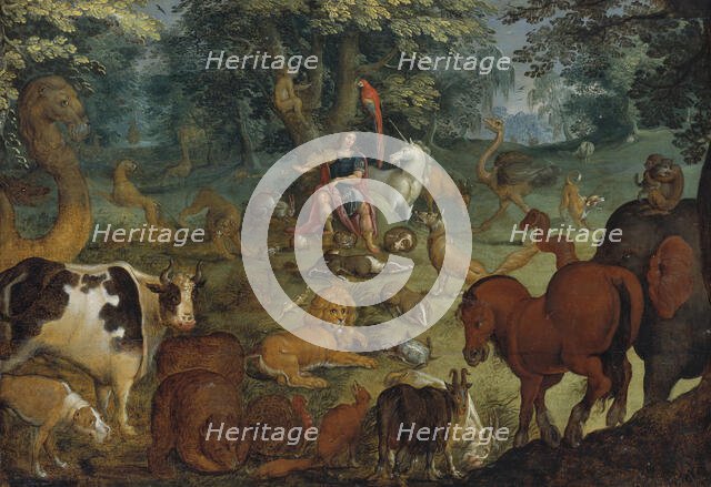 Orpheus Charming the Beasts. Creator: Unknown.