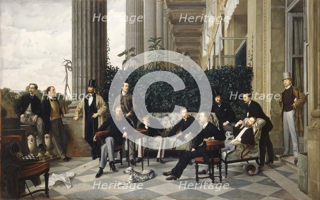 The Circle of the Rue Royale, 1868. Artist: Tissot, James Jacques Joseph (1836-1902)