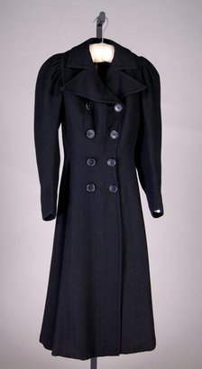 Coat, American, 1890. Creator: Tuna & Moosbrugger.