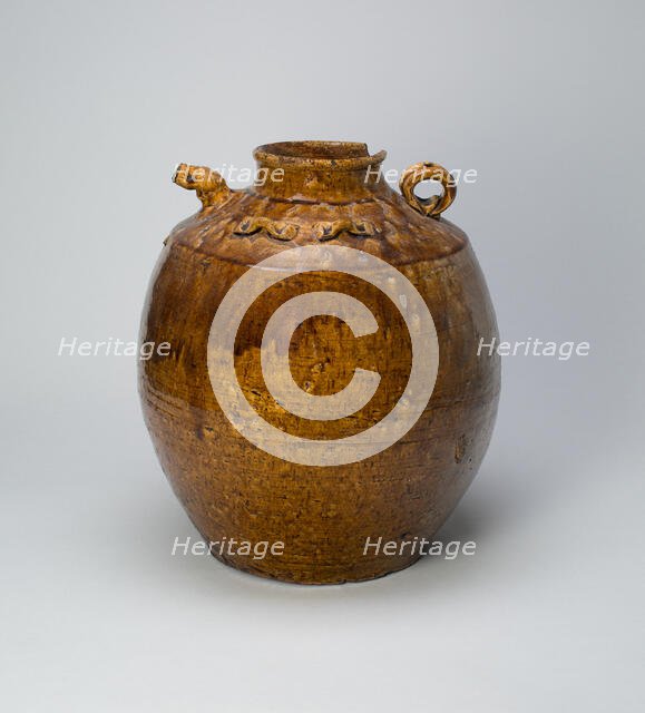 Jar, Late Ming dynasty (1368-1644), c. 17th century. Creator: Unknown.