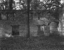 Tabby construction, ruins of supposed Spanish mission,  St. Marys, Georgia, 1936. Creator: Walker Evans.