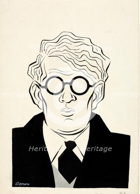 Brendan Bracken, 1st Viscount Bracken, between 1939 and 1946. Creators: Central Office of Information, Stephen Roth.