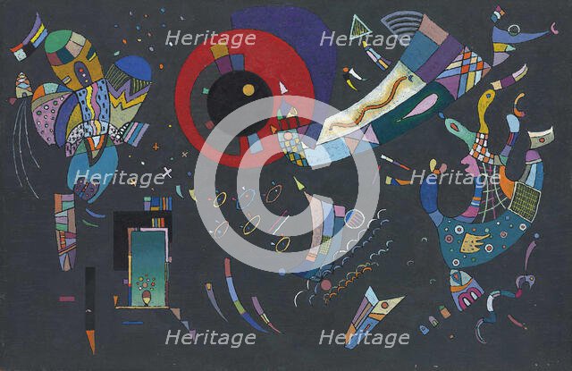 Study for Around the Circle, 1940. Creator: Kandinsky, Wassily Vasilyevich (1866-1944).