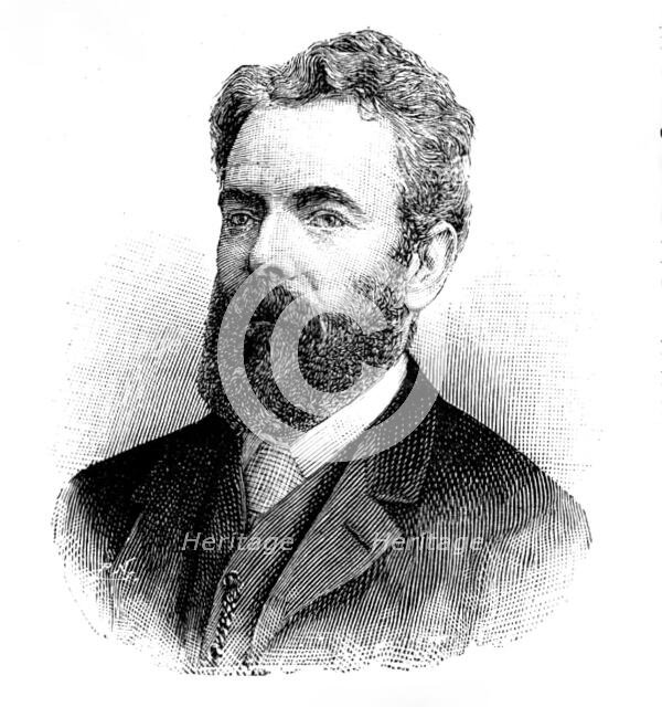 Lord Monkswell, new Under-Secretary for War, 1895. Creator: Unknown.