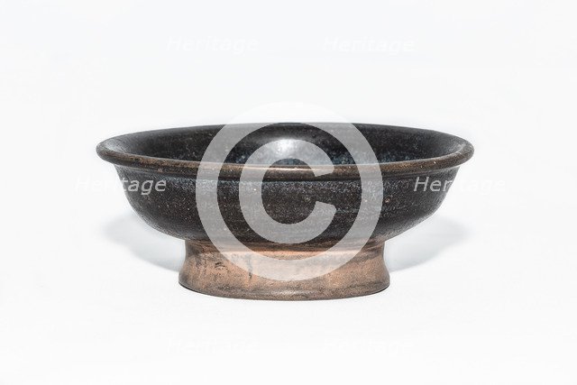 Guangdong Jun stem saucer, 1368-1644. Artist: Unknown.