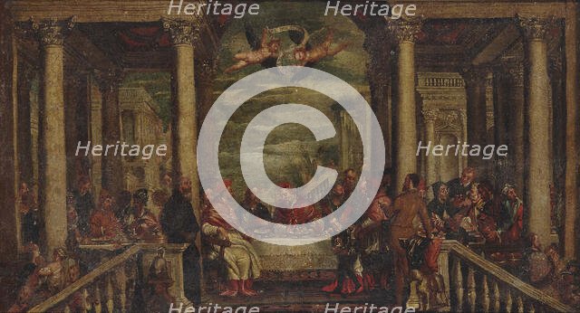 Banquet of Saint Gregory the Great. Creator: Veronese, Paolo (1528-1588).