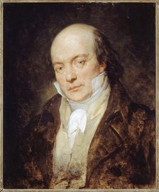 Portrait of Pierre-Jean Beranger (1780-1857), poet-songwriter, c1830. Creator: Ary Scheffer.