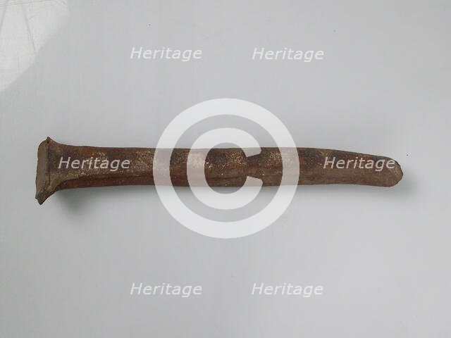 Ladle Handle, Coptic, 4th-7th century. Creator: Unknown.