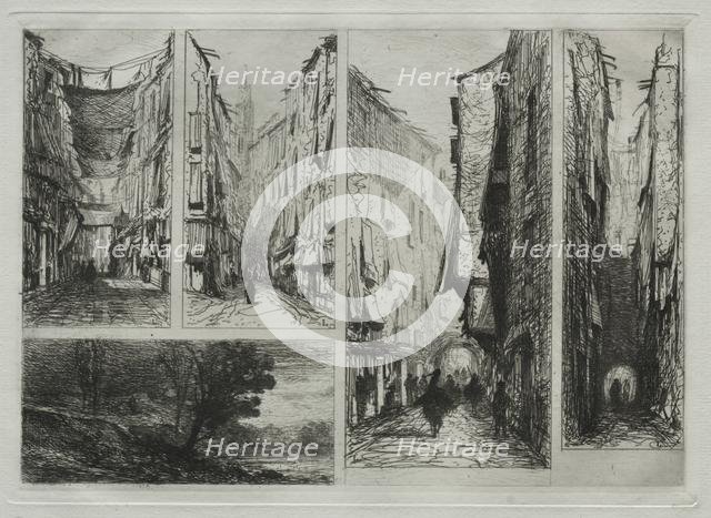 Bordeaux. Creator: Maxime Lalanne (French, 1827-1886).