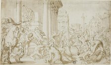 Massacre of the Innocents (recto), n.d. Creator: Unknown.