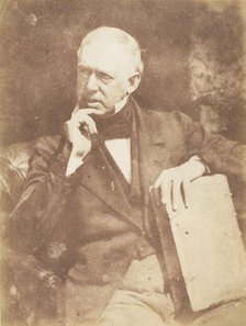 Alexander Thompson, 1843-47. Creators: David Octavius Hill, Robert Adamson, Hill & Adamson.
