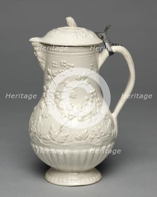 Water Jug, c. 1770. Creator: Pont-aux-Choux Factory (French).
