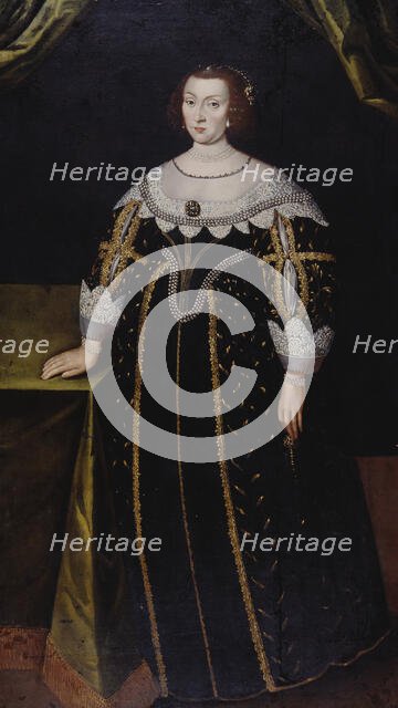 Katarina, 1584-1638, Princess of Sweden, Palatine Countess of Zweibrücken, 17th century. Creator: Jacob Heinrich Elbfas.