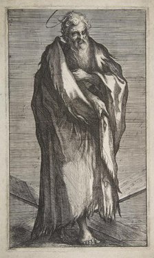 Saint Andrew, 1595-1616. Creator: Jacques Bellange.