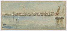 Venice Harbor, 1879-1880. Creator: James Abbott McNeill Whistler.