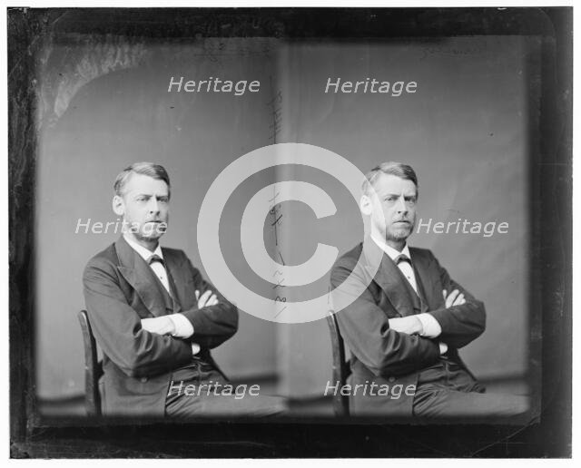 Chandler, Hon. Wm E. of N.H. Secty of Navy in Arthur Adm., between 1865 and 1880. Creator: Unknown.