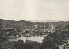 'Blick auf den See von Kandy von Greory-Road nach NNW', 1926. Artist: Unknown.