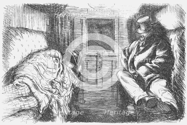 'Likes His Money's Worth', 1872. Artist: Unknown