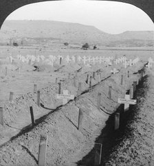 Intombi Cemetery, Ladysmith, Natal, South Africa.Artist: Excelsior Stereoscopic Tours