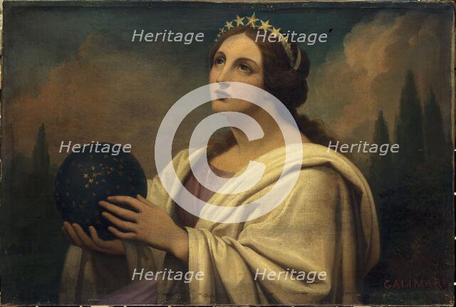 Allegory of Science or Astronomy, 1856. Creator: Nicolas Auguste Galimard.