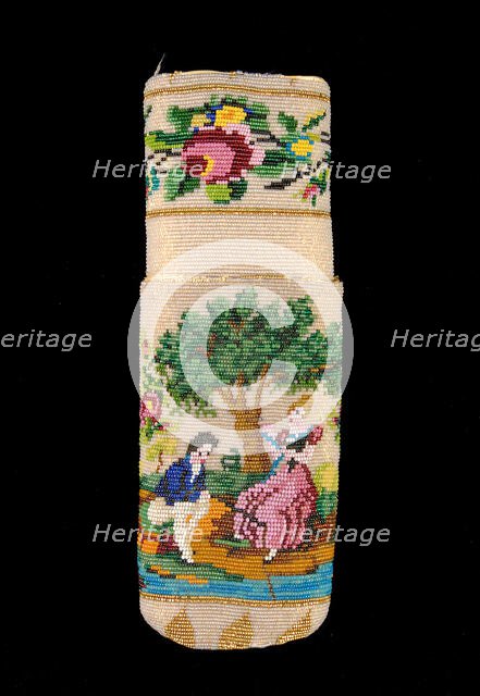 Spectacle case, American, 1830-60. Creator: Unknown.