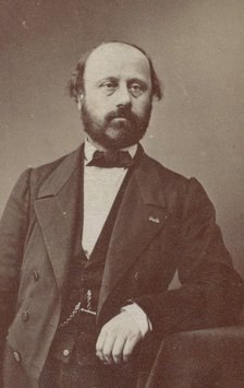 Portrait of the composer François Bazin (1816-1878), ca 1860.