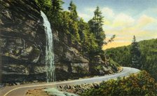 'Bridal Veil Falls, Western North Carolina', 1942. Creator: Unknown.