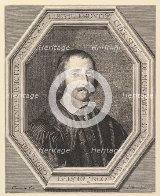 Francois de Villemontee, conseiller d'etat ordinaire. Creator: Jean Morin.