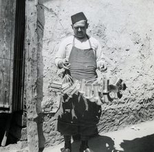 A salesman, Sarajevo, Bosnia and Hercegovina, Yugoslavia, 1939. Artist: Unknown